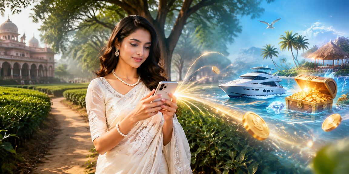 রাজশাহীতে চা বাগানের পটভূমিতে মোবাইল ক্যাসিনো অ্যাকাউন্ট ব্যবহার
